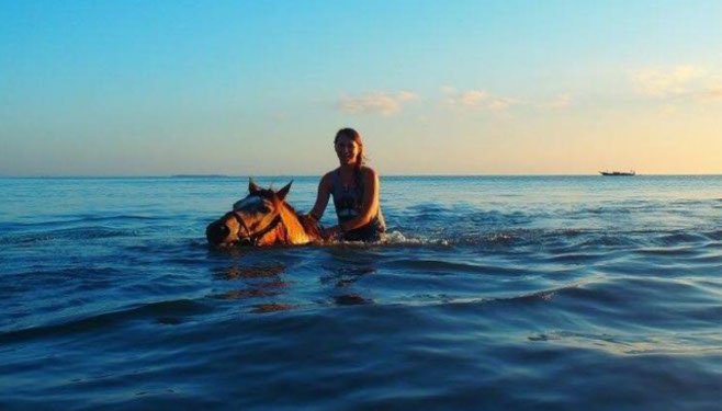 Experiencing Horse Riding in Zanzibar